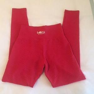 Booty By Brabants Red Mermaid Full Length Leggings